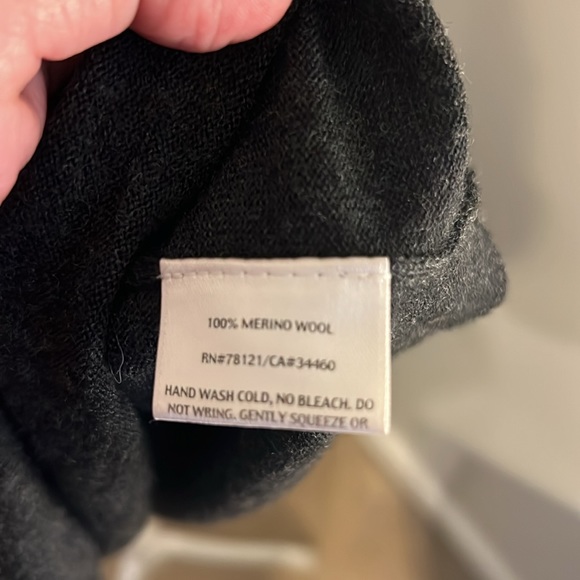 Eileen Fisher dark grey sweater Size L - Picture 3 of 6